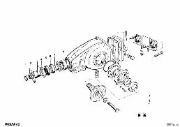 REAR-AXLE-DRIVE PARTS diagram for BMW 1502-2002tii 2002