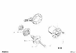DIFFERENTIAL-LIMITED SLIP DIFF.UNIT diagram for BMW 1502-2002tii 2002