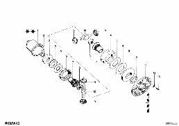 LIMITED SLIP DIFF.UNIT-SINGLE PARTS diagram for BMW 1500-2000CS 1800