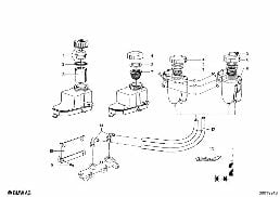 보상 탱크 diagram for BMW 1502-2002tii 2002