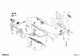 페달-마운팅 브래킷 diagram for BMW 1502-2002tii 2002