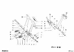 PEDALS-SUPPORTING BRACKET/CLUTCH PEDAL diagram for BMW 1502-2002tii 2000tii