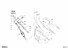 PEDALS-SUPPORTING BRACKET diagram for BMW 1502-2002tii 2000tii