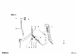 ACCELERATOR PEDAL/ROD ASSY diagram for BMW 1502-2002tii 2002