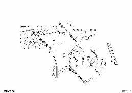 ACCELERATOR PEDAL/ROD ASSY diagram for BMW 1502-2002tii 2002tii