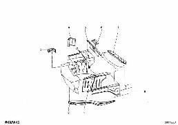 FORWARD STRUCTURE diagram for BMW 1502-2002tii 2002