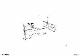REAR SIDE PANEL diagram for BMW 1502-2002tii 2002