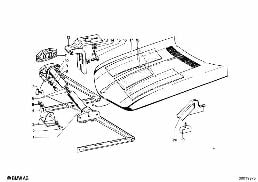 HOOD diagram for BMW 1502-2002tii 2002