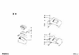 Centre console diagram for BMW 1502-2002tii 2002