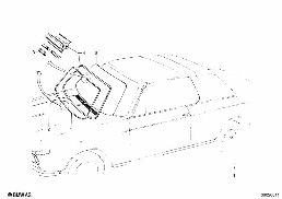 글레이징 diagram for BMW 1502-2002tii 2002