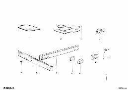 Επένδυση δάπεδο χώρου αποσκευών diagram for BMW 1502-2002tii 2002