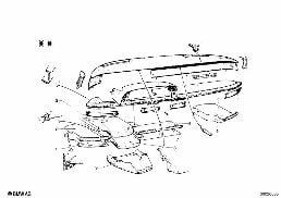 계기판 캐리어 diagram for BMW 1502-2002tii 2002