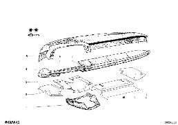 계기판 캐리어 diagram for BMW 1502-2002tii 2002