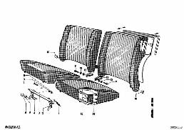 등받이,접이식,뒤 diagram for BMW 1502-2002tii 1802