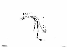 BATTERY CABLE/EARTH CABLE diagram for BMW 1502-2002tii 2002