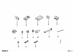VARIOUS PLUG TERMINALS/CABLE GROMMET diagram for BMW 1502-2002tii 2002