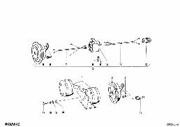 HORN diagram for BMW 1502-2002tii 2002