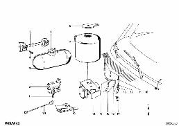 WINDSHIELD CLEANING diagram for BMW 1502-2002tii 2002