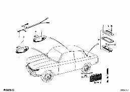 VARIOUS LAMPS diagram for BMW 1502-2002tii 2002