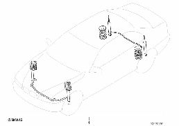 RETROFIT KIT, SPORTS SUSPENSION diagram for BMW 3 Series E46 318i