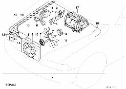 INSTALLING SET AUTOMATIC AIR CONDITIONER diagram for BMW 3 Series E46 318i