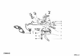ท่อร่วมไอดี diagram for BMW 1500-2000CS 1800