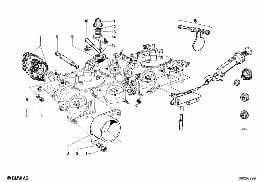 CARBURETOR MOUNTING PARTS