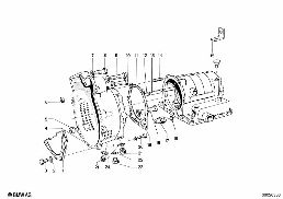 ZF 3HP12 HOUSING PARTS/OIL PAN
