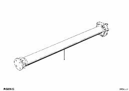DRIVE SHAFT,UNIV.JOINT/CENTER MOUNTING