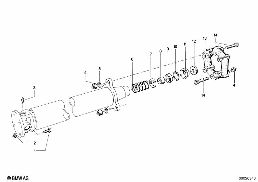 DRIVE SHAFT,UNIV.JOINT/CENTER MOUNTING