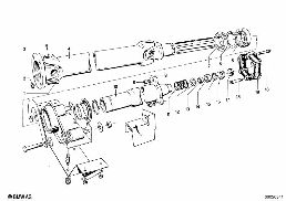 DRIVE SHAFT,UNIV.JOINT/CENTER MOUNTING