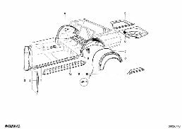 REAR WHEELHOUSE/FLOOR PARTS