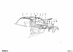 FLOOR PANEL TRUNK/WHEEL HOUSING REAR