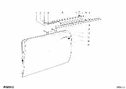 FRONT DOOR-HINGE/DOOR BRAKE