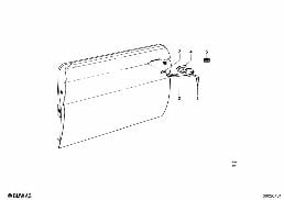 FRONT DOOR-HINGE/DOOR BRAKE