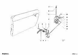 FRONT DOOR-HINGE/DOOR BRAKE