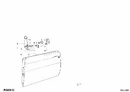 FRONT DOOR-HINGE/DOOR BRAKE