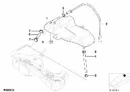 EXPANSION TANK diagram for BMW 3 Series E46 318i