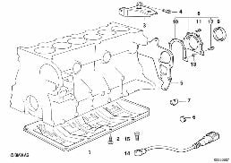 ENGINE BLOCK MOUNTING PARTS