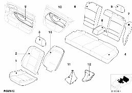 Individuální řada 97/98 Itálie, PA247 diagram for BMW 5 Series E39 525tds