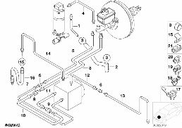 FRONT BRAKE PIPE ASC/DSC diagram for BMW 7 Series E38 740i