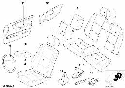 Individual Variante 2, PA253 diagram for BMW 3 Series E36 320i