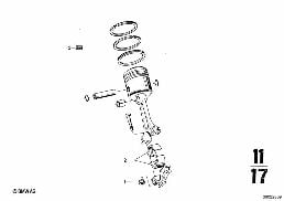 CONNECTING ROD WITH BEARING SHELL