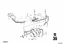 RADIATOR diagram for BMW 2500-3.3Li 2500