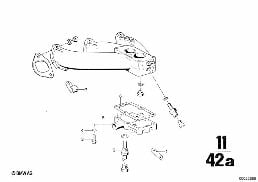 Sací potrubí diagram for BMW 2500-3.3Li 2800Bav