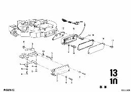 CARBURETOR-CHOKE BODY diagram for BMW 2500-3.3Li 2500