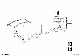 LEVER-SHAFT ASSY diagram for BMW 2500-3.3Li 2500