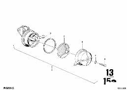 FUEL PUMP diagram for BMW 2500-3.3Li 2500