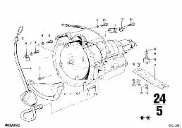 ZF 3HP22 MOUNTING PARTS CONTROL UNIT