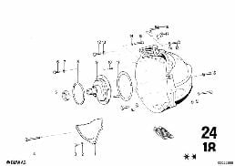 BW 65 HOUSING+ATTACH.PARTS